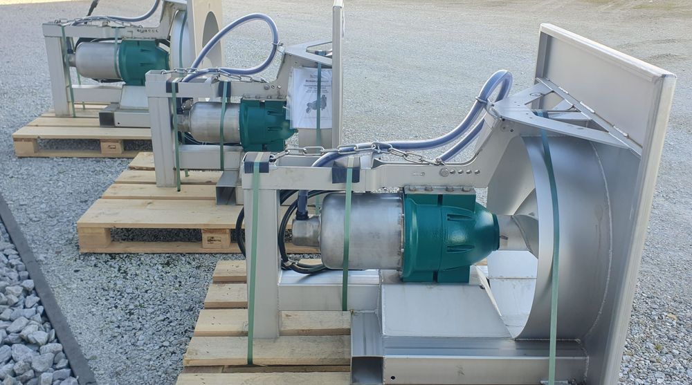 Submersible mixers from Kancler Sistem